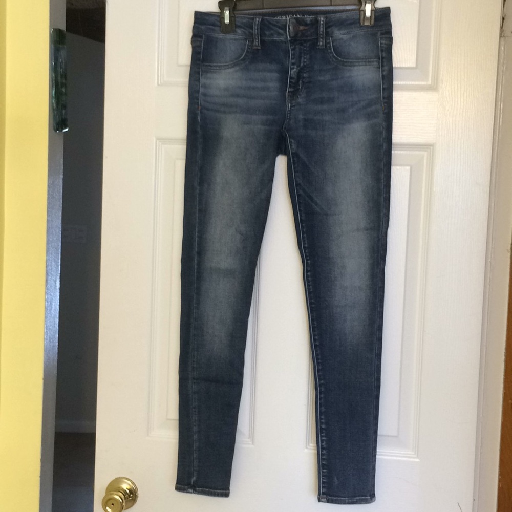 American Eagle Acid-Wash style Jeggings
